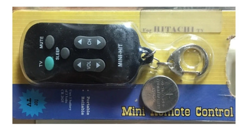 Mini Control Remoto Para Televisor Tv Marca Hitachi