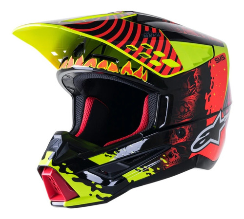 Casco Alpinestars Sm5 Solar Flare