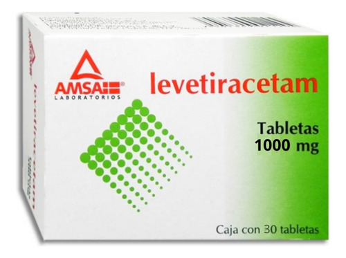 Levetiracetam 1000mg Caja Con 30 Tabletas 