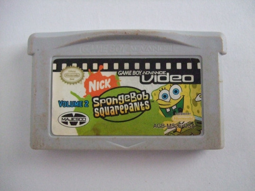 Spongebob Squarepants Volume 2 Game Boy Advance