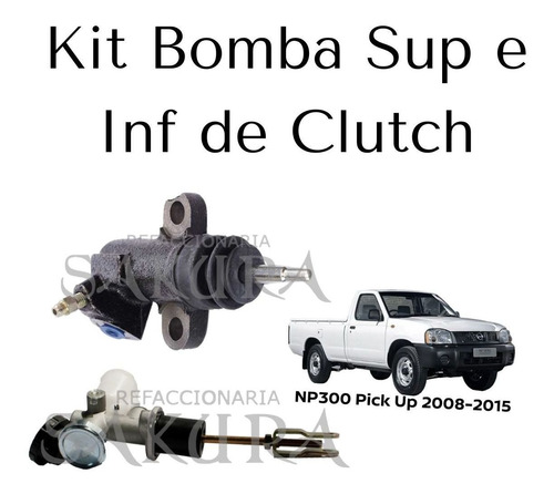 Bomba Y Cilindro Aux Clutch Np300 2009 Motor Diesel