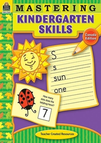 Mastering Kindergarten Skills-canadian, De Tcr 2740., Edição 2005 Em Inglês