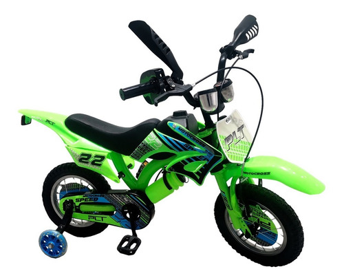 Imagen 7 de 10 de Bicicleta Rin 12 Plt Motocross Para Niños