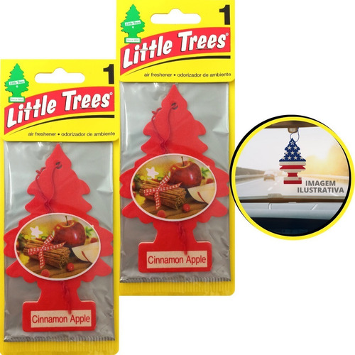 2 Little Trees Aromatizante Cheirinho Carro Diversos Aromas