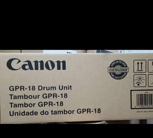 Drum Gpr18 Canon Original 100% Garantizados Nuevos Sellados 