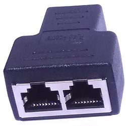 Adaptador T Rj45 3 Fêmea - Modelo Fl-34