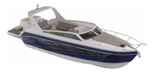 Lancha Real 35 Cabriolet Com 2x Mercury 150hp 4t Nova