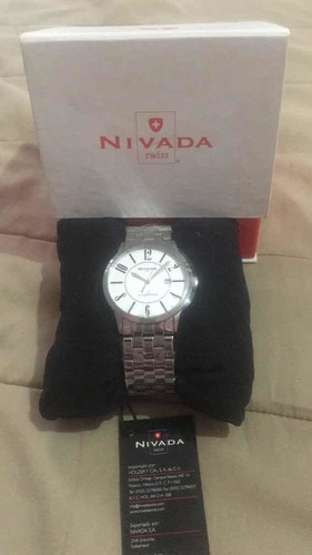 Reloj Nivada Diplomat Modelo Np10057m Totalmente Nuevo.