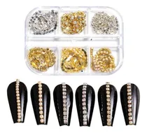 Comprar Cadenas Luxury Strass Decoración Uñas Esculpidas 3d X 10cm Color Colores