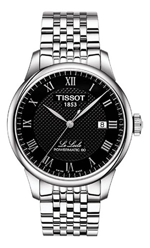 Tissot Mens Le Locle Stainless Steel Dress Watch
