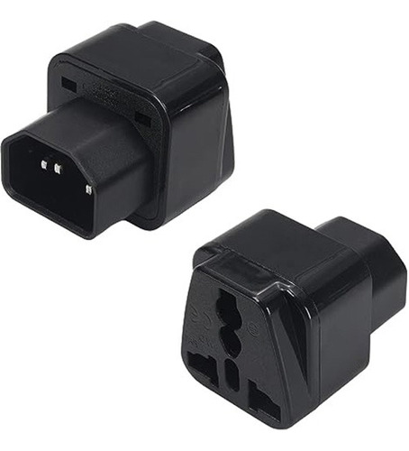 Adaptador De Corriente Wd-320 C14 Macho A Hembra Universal