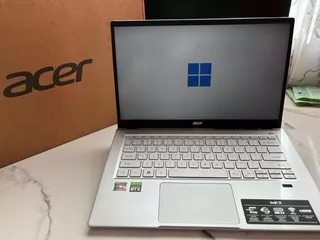 Laptop Nueva Acer Swift X Amd Ryzen 5, Nvidia Rtx3050 Ssd512