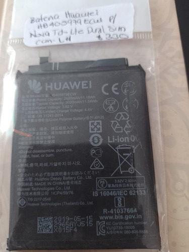 Refaccion De Carga Huawei