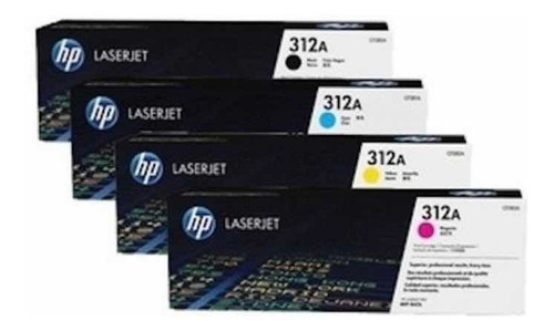 Toner Hp 312a Originales (combo De 7 De Todos Los Colores).