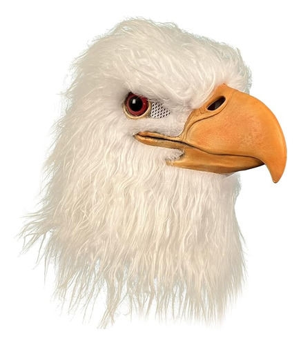 Aguila Para Adulto Disfraz Cabeza Halcon Pajaro Goma Accesor