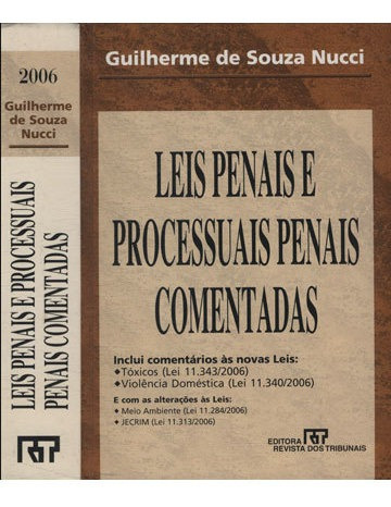 Leis Penais E Processuais Penais Comentadas