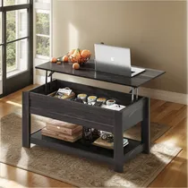 Comprar Mesa De Centro Auxiliar Moderna Con Parte Superior Elevadora