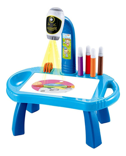 Escritorio De Aprendizaje Infantil Con Mesa De Pintura De Pr