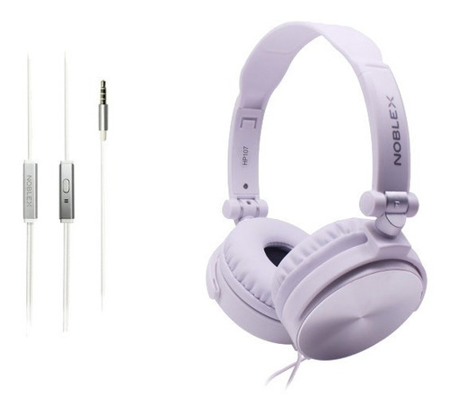 Noblex Hp107ws Auriculares Manos Libres Driver 40mm Lavanda