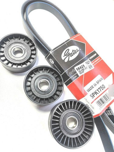 Imagen 2 de 10 de Kit Poly V Gates Mercedes Benz Clase A 160/190 Rod Skf