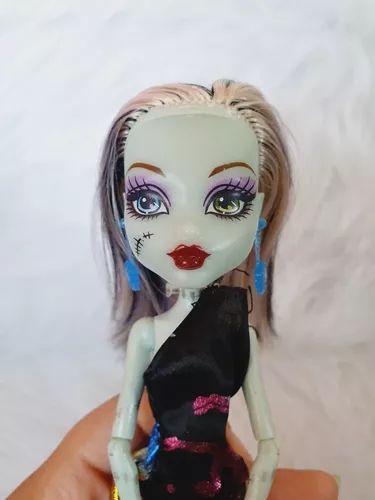 Boneca Monster High Frankie Choque Eletrizante Mattel R$ 179.99