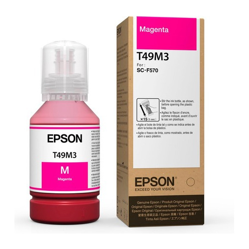 Botella De Tinta Sublimación Epson T49m 140 Ml F170 F570