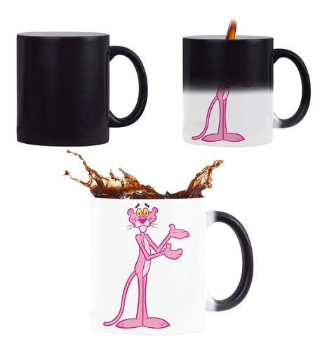 Taza Mágica Pantera Rosa