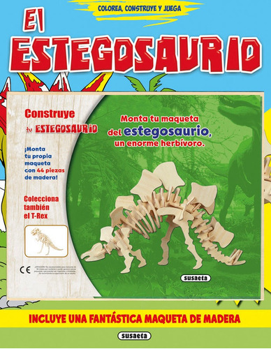 El Estegosaurio, De Susaeta, Equipo. Editorial Susaeta, Tapa Blanda En Español
