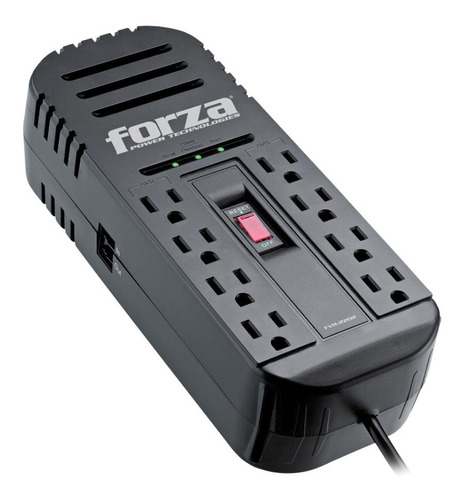 Forza - Estabilizador Voltaje 2200va/1100w 8toma - Fvr-2202 