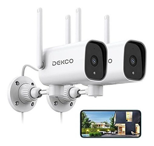 Camara De Seguridad Para Exteriores - Dekco 1080p