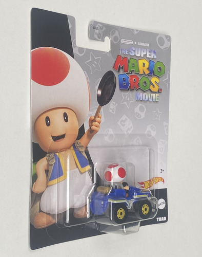Hot Wheels Mario Kart - The Super Mario Bros Movie (toad)