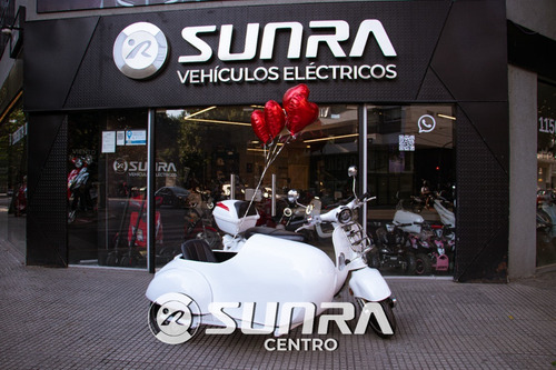 Imagen 11 de 21 de Moto Electrica Vintage + Sidecar / Unico En Sunra Centro / A