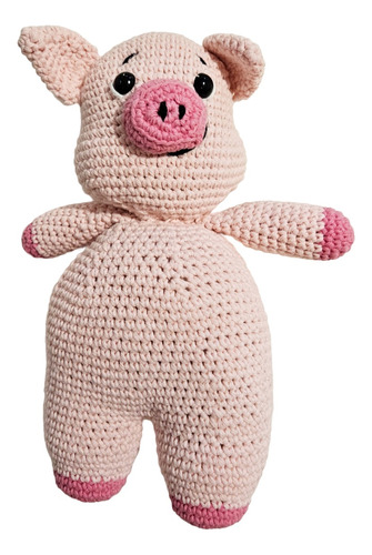 Chancho Amigurumi Tejido Juguete Crochet  Cerdo Cerdito Bebe