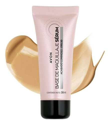 Base De Maquillaje Sérum Fps 30 - Avon Tono 230N Creamy Natural