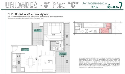Imagen 24 de 25 de Venta Departamento 1 Ambiente En Almagro