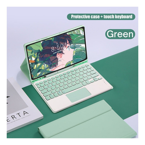 Para Galaxy Tab A7 Sm-t500/t505 Ñ Teclado