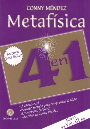 Metafisica 4 En 1 Volumen Iii - Mendez, Conny