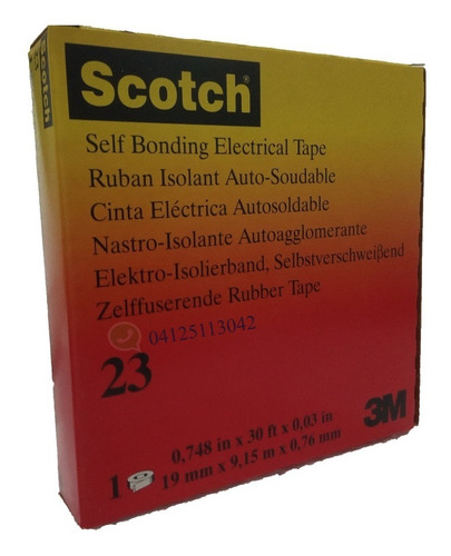 Cinta Scocth Electrica Scotch 23 3m