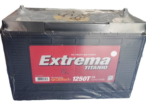Bateria Willard Extrema 31ht-1250 Mulas Kentworth, Sencillos