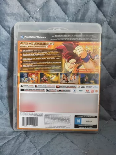 JOGO P/ PS3 DRAGONBALL Z BATTLE OF Z