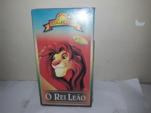 Fita Vhs Filme O Rei Leão Dublado