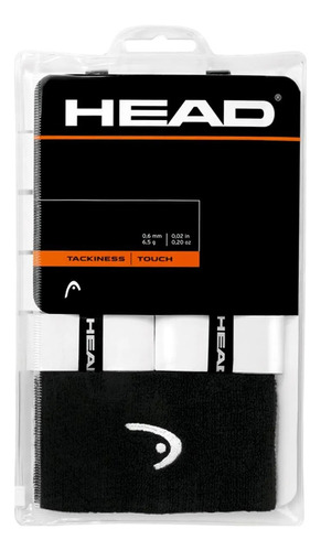 Pack X10 Cubregrip Head Prestige Pro + Muñequera Tenis Padel