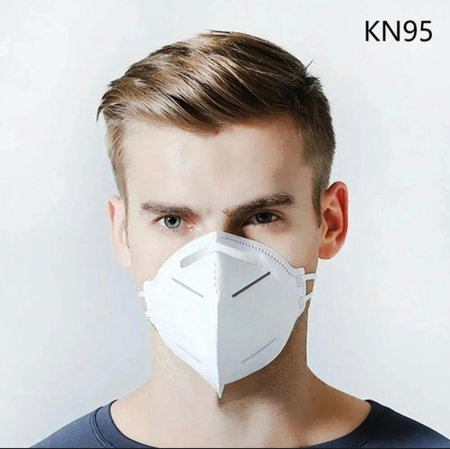Imagem 3 de 5 de Kit Máscara Kn95 Preta 10uni - Importada - N95 Pff2 Promoção