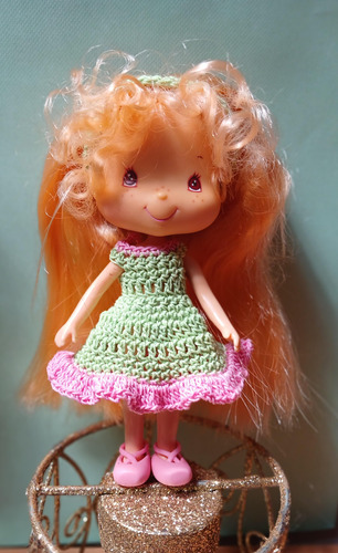 Muñeca Rosita Fresita Bandai Cabello Reroot (Usado)