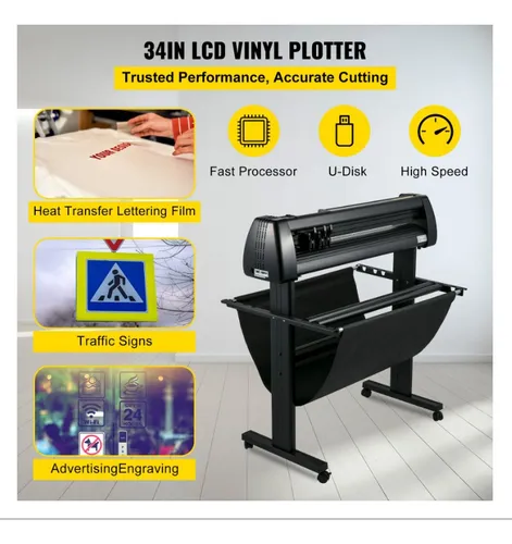 Cortadora De Vinilo Papel Plotter Singmaster 87cm