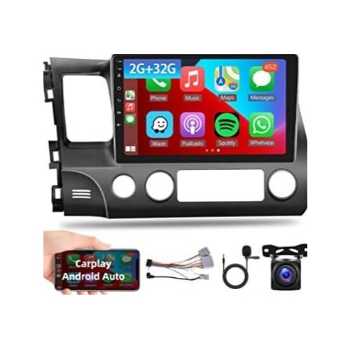 Estereo De Pantalla Para Civic 2006 Al 2011 2gb/32gb Carplay