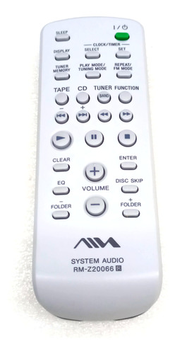 Control Remoto Aiwa  Nuevo Original Audio/dbx-ds33/ds30/ds55