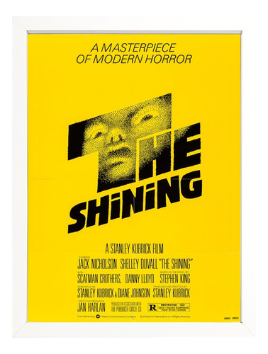 Cuadro Póster De Película 40x50 The Shining - Kubrik