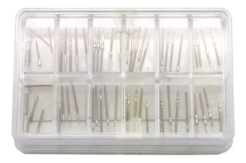 Set De 60 Tijas Varas 10 Calibres Diferentes Reloj Relojero
