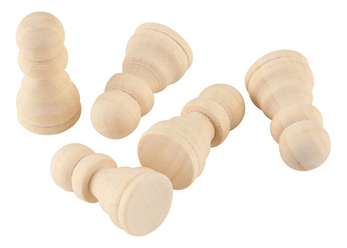 Juego De Ajedrez De Madera 5x20/50, Piezas De Ajedrez, Juego